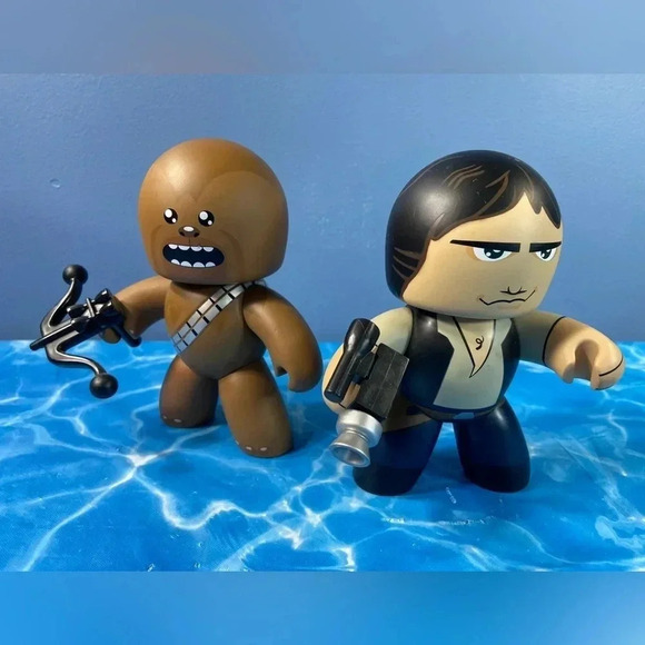 Star Wars - Mighty Muggs - Han Solo & Chewbacca - Ages 6+ - Picture 14 of 14